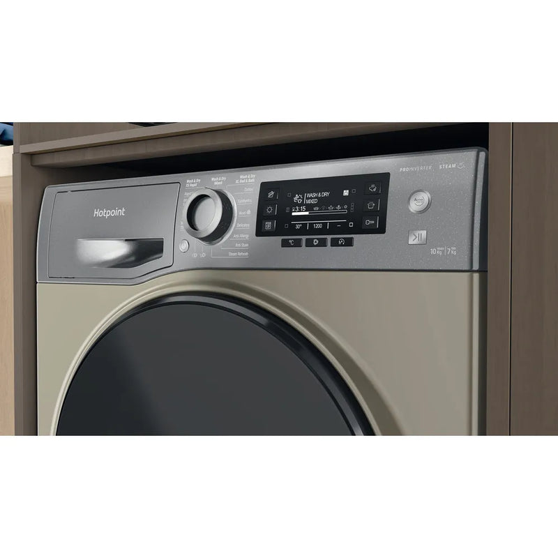 Hotpoint NDD10726GDA 10+7Kg 1400 Spin Washer Dryer Graphite