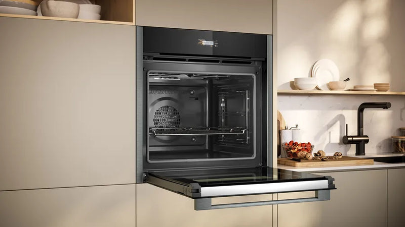 Neff B24CR71G0B N70 Built-in Electric Single Oven Graphite Grey
