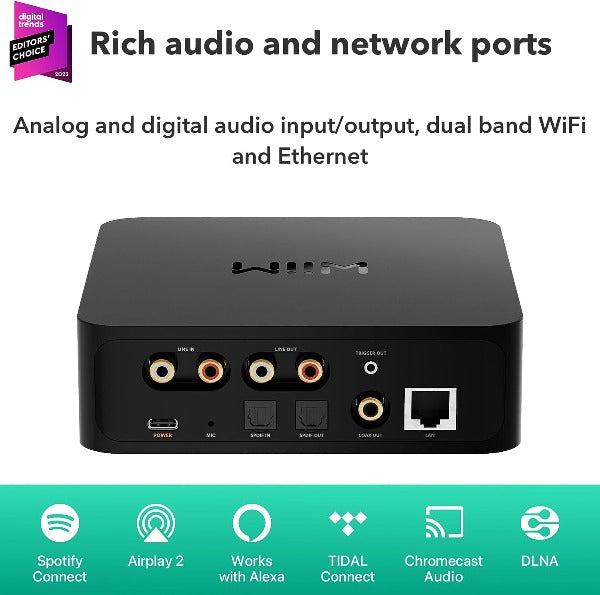 WiiM Pro Audiophile Grade Multi-Room Music Streamer