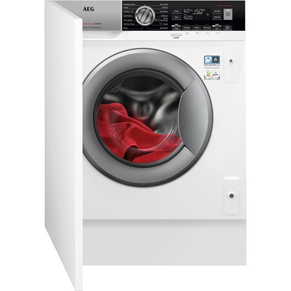 AEG L7WC8632BI 7000 Series 8+4kg 1600 Spin Integrated Condenser Washer Dryer