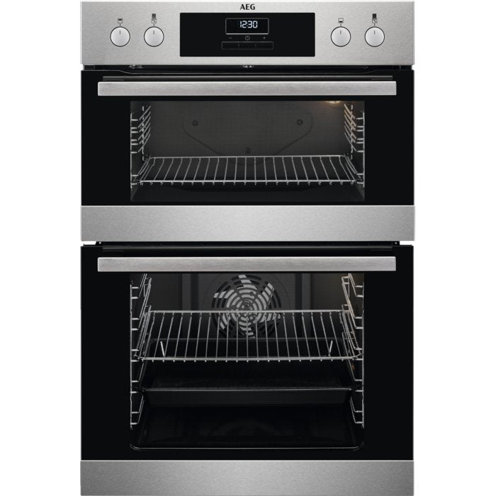AEG DCB331010M Built-In Electric Double Oven Stainless Steel