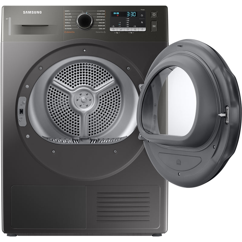 Samsung DV90TA040AN 9kg Heat Pump Tumble Dryer Platinum Silver