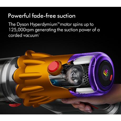 Dyson V12 2023 Detect Slim Absolute Cordless Stick Vacuum Up To 60 Minutes Run Time Nickel
