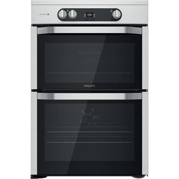 Hotpoint HDM67I9H2CX 60cm Electric Cooker with Induction Hob Stainless Steel
