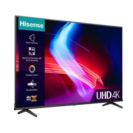 Hisense 43A6KTUK 43 Inch 4K DLED UHD HDR Smart TV 2023