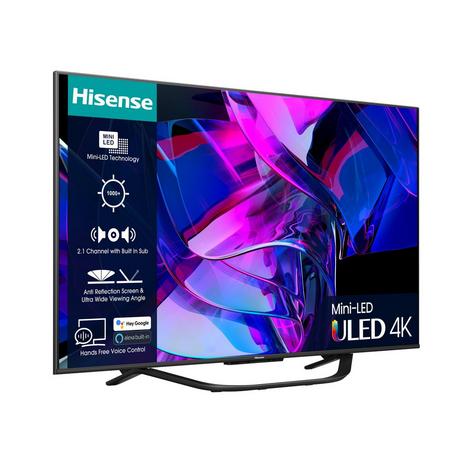 Hisense 75U7KQTUK 75 Inch 4K UHD HDR Mini LED Smart TV 2023