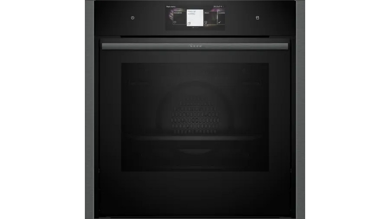 Neff B64FT53G0B N90 Slide and Hide Built-In Electric Single Oven Graphite