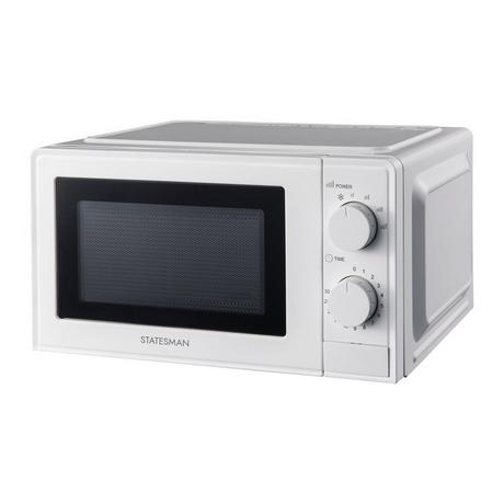 Statesman SKMS0720MPW Single Microwave White