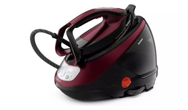 Tefal Pro Express Protect GV9230G0 High Pressure Steam Generator Iron Black and Burgundy
