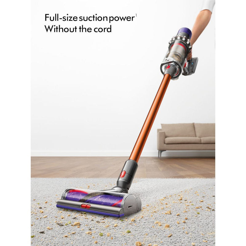 Dyson V10 Absolute New Cordless Stick Vacuum Cleaner up to 60 Minutes Run Time with Anti Tangle Head - Copper
