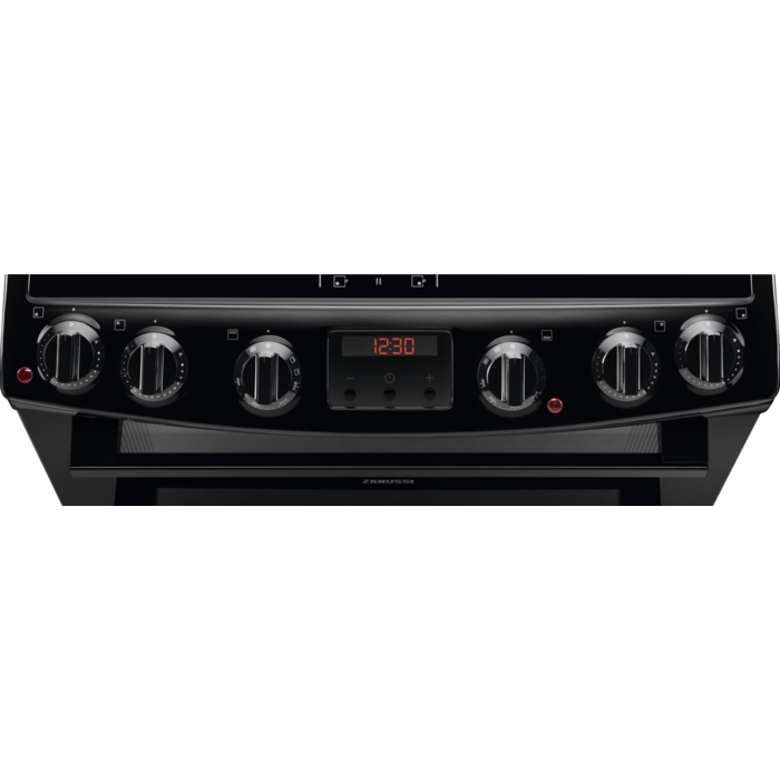 Zanussi ZCI66280BA Electric Cooker with Induction Hob Black
