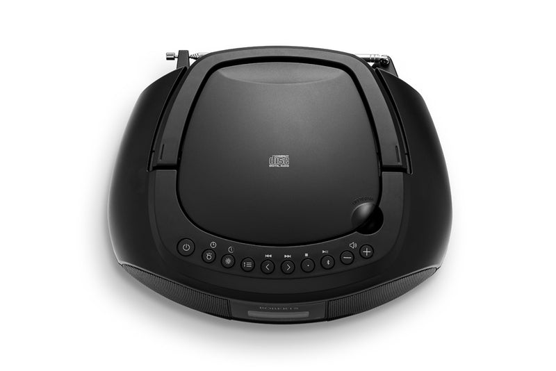 Roberts Zoombox 4 Portable CD Player DAB DAB+ FM RDS Bluetooth Black