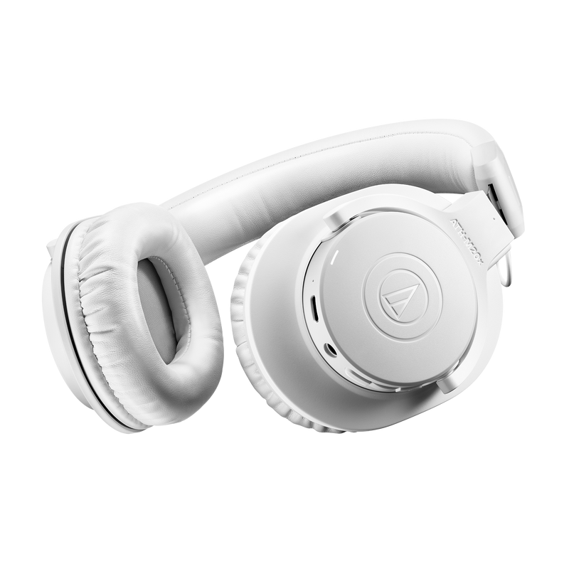 Audio Technica ATHM20XBT Wireless Over-Ear Headphones White