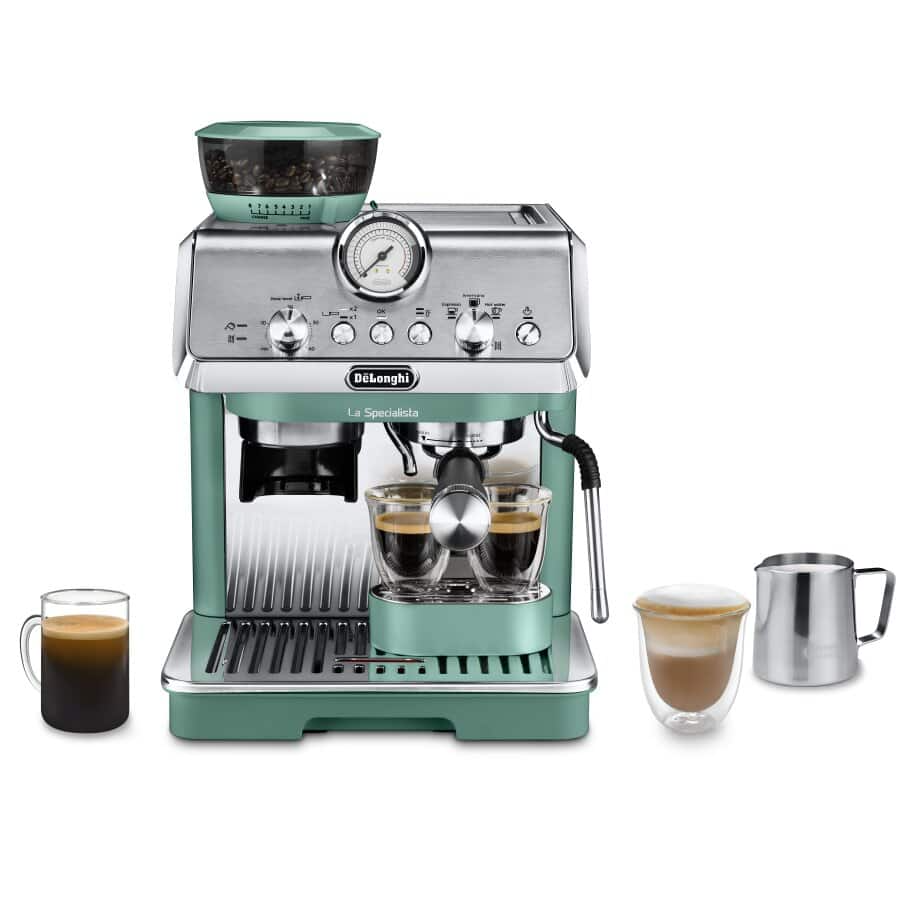 Delonghi EC9155.GR La Specialista Arte Compact Manual Bean to Cup ...
