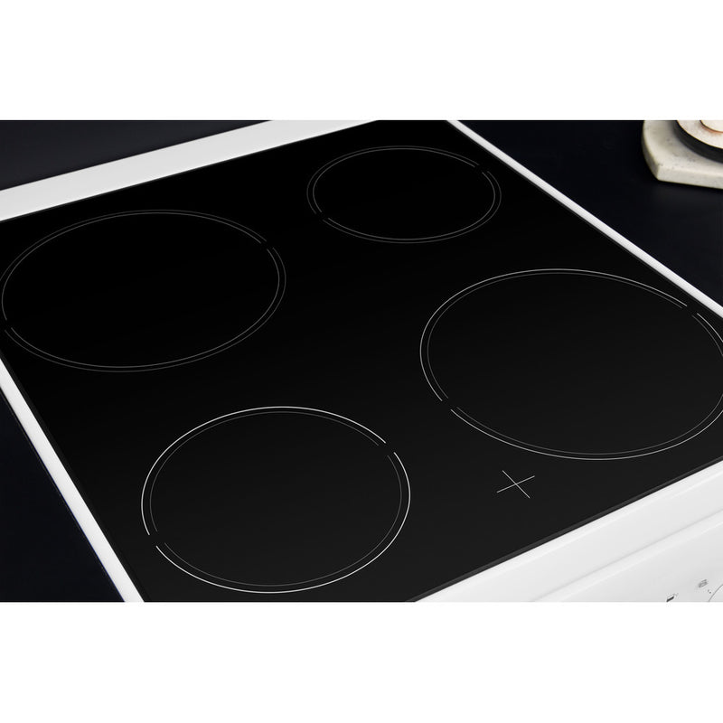 Hotpoint HD5V92KCW 50cm Electric Cooker with Ceramic Hob White