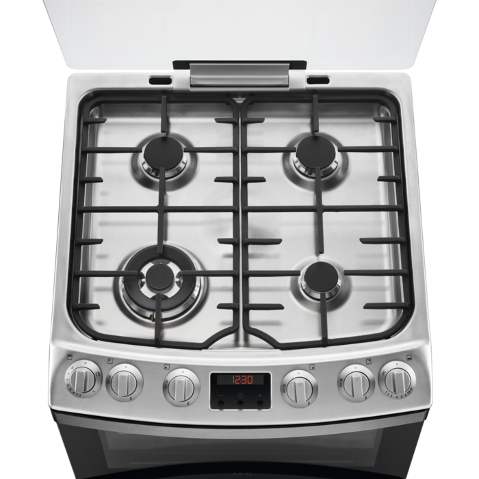 AEG CGB6130ACM Gas Cooker with Double Oven