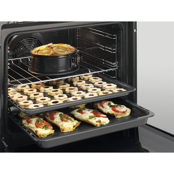 AEG CKB6540ACM Dual Fuel Cooker with Double Oven