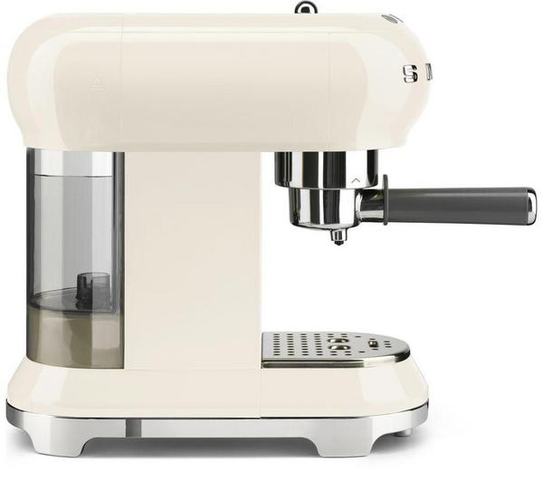 SMEG ECF01CRUK 50s Retro Style Espresso Coffee Machine Cream