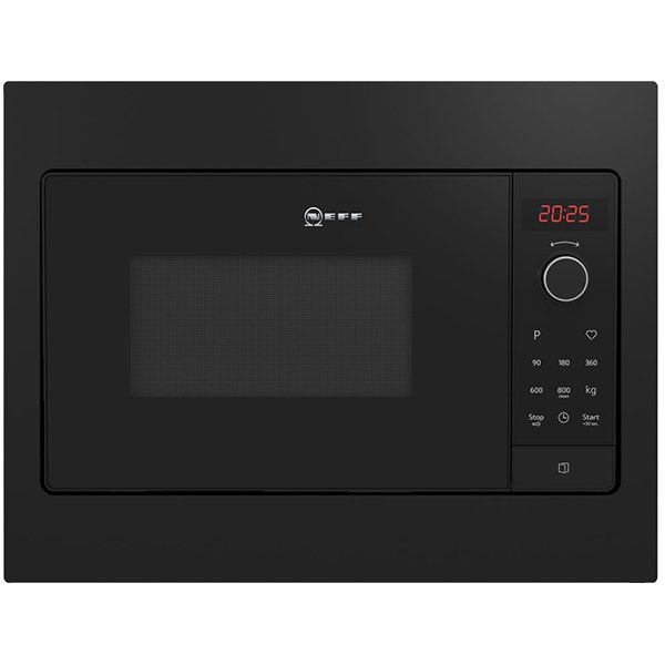 Neff HLAWG25S3B N 30, Built-in microwave oven, 50 x 38 cm, Black
