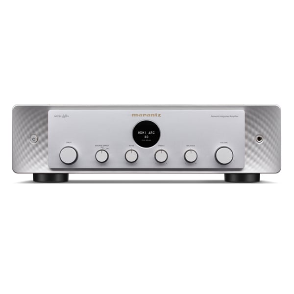 Marantz MODEL 40n Integrated Stereo Amplifier with Streaming Built In Silver Gold