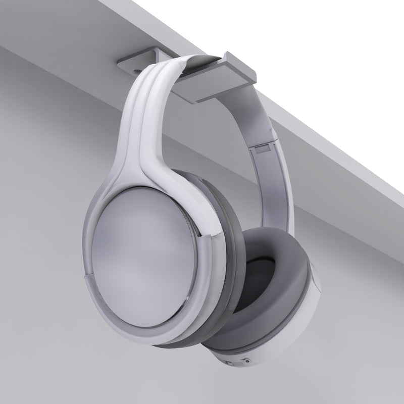 Kanto HH Under Desk Headphone Hanger White