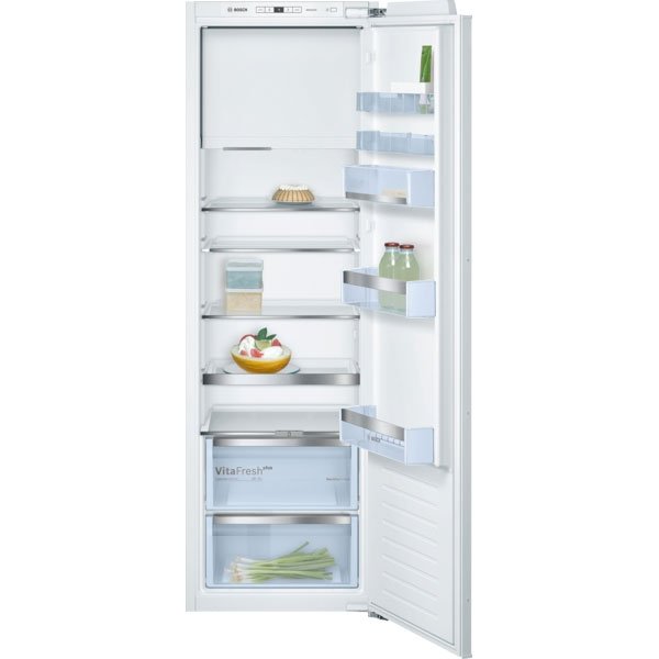 Bosch KIL82AFF0G Serie 6 Built-in fridge with freezer section 177.5 x 56 cm flat hinge