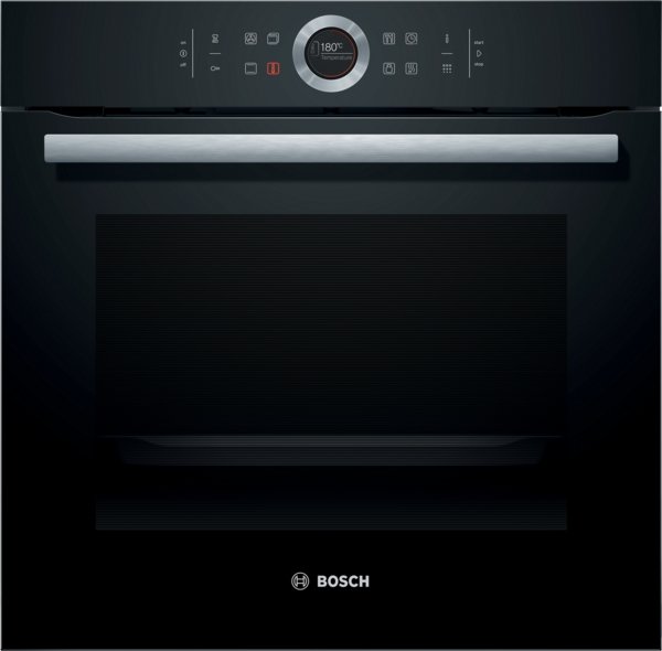 Bosch HBG674BB1B Serie 8, Built-in oven, 60 x 60 cm, Black