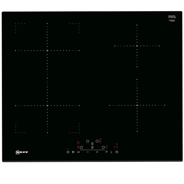 Neff T46FD53X2 60Cm Induction Hob, Touch Control, Combizone, 4 Zones