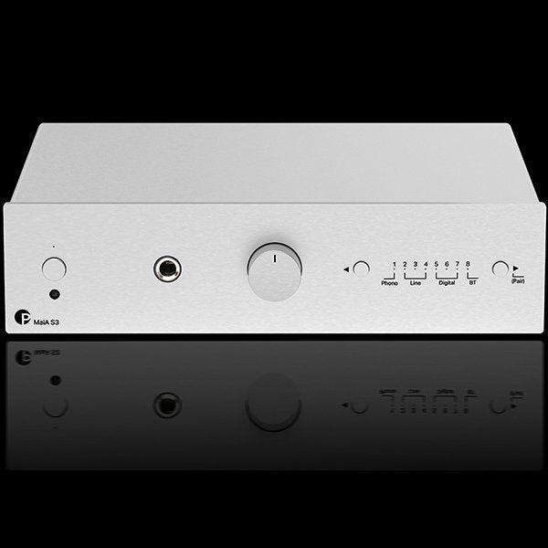 Pro-Ject MaiA S3 Compact - Versatile Audiophile Integrated Amplifier Silver