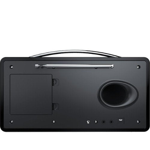 PURE Evoke H6 Prestige Edition DAB/DAB+ & FM Radio with Bluetooth - Black Back