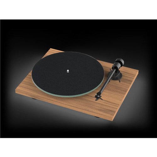 Project T1 Standard Turntable In Walnut Background
