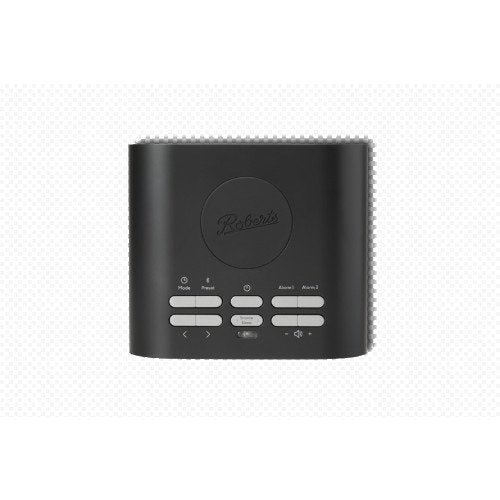 Roberts Ortus Charge DAB DAB+ FM Alarm Clock Radio with Wireless Smartphone charging Black