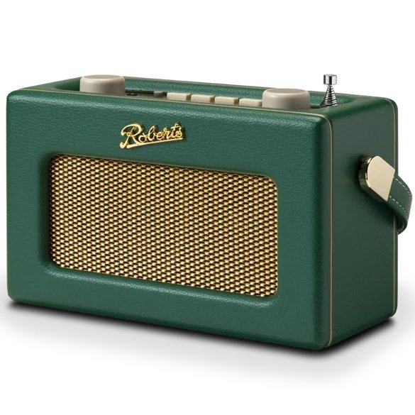 Roberts Revival Uno’ DAB DAB+ FM Radio with 2 alarms and line out in Deep Green Bluetooth