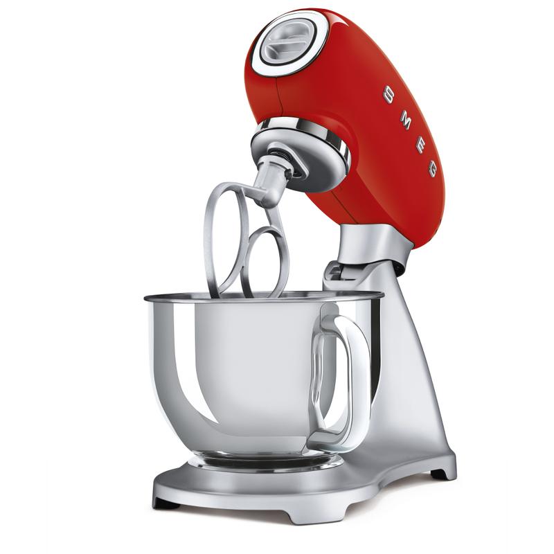 SMEG SMF02RDUK 50s Style Stand Mixer Red