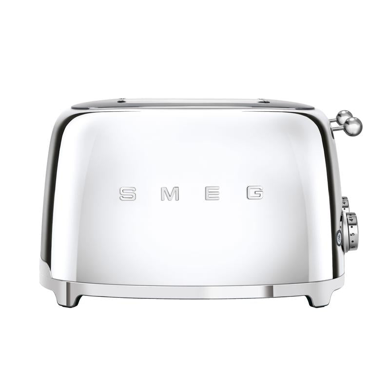 SMEG TSF03SSUK Four Slice Toaster in Polished Stainless Steel