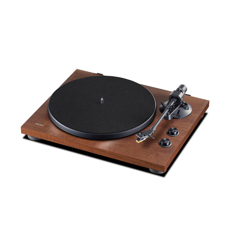 TEAC TN-280BT-A3 2-speed Analog Turntable with Phono EQ and Bluetooth In Walnut