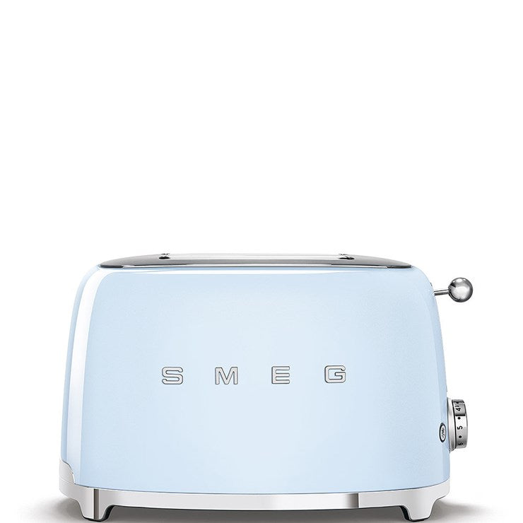 SMEG TSF01PBUK 50s Retro Style 2 Slice Toaster Pastel Blue