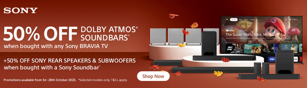 Sony BRAVIA Home Cinema Offer – Half Price Soundbars & Wireless Speakers