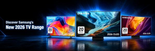 Samsung 2026 TVs: Discover the New OLED, Neo QLED, Micro RGB, Mini LED & Crystal UHD TV Range
