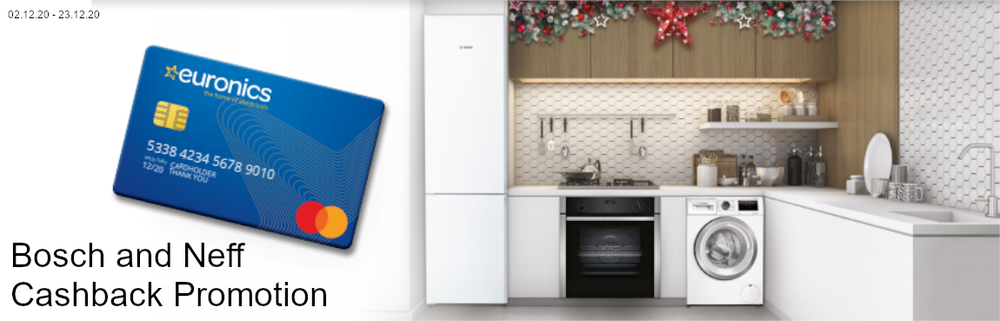 Bosch and Neff Cashback Promotion