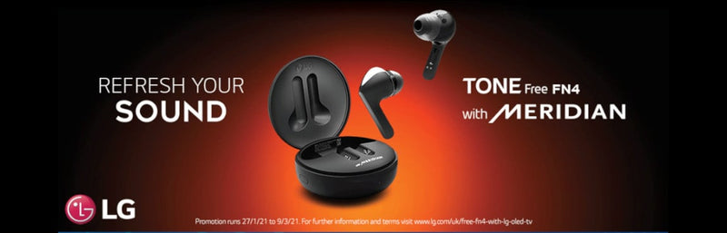 Free LG Earbuds with Selected LG TVs
