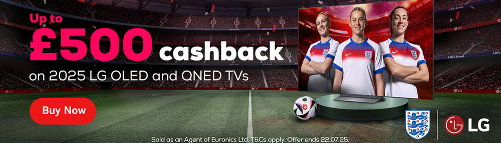 Claim Up to £500 Cashback on New 2025 LG OLED AI and QNED AI TVs