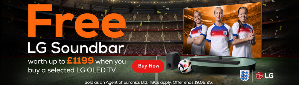 Get a Free LG Soundbar Worth Up to £1199 with Selected LG OLED TVs