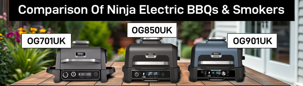 Ninja Woodfire Electric BBQ Grill & Smoker Comparison