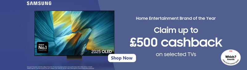Samsung Claim Up To £500 Cashback On selected TVs And Soundbars