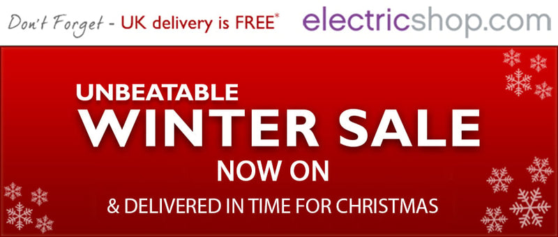 Christmas sale now on at electricshop.com