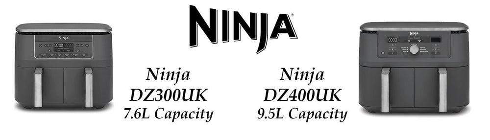 Ninja 9.5L DZ400UK vs 7.6L DZ300UK