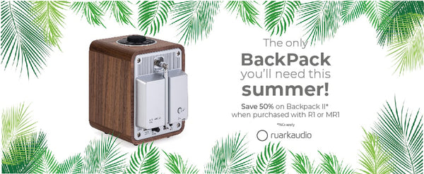 Save 50% on Ruark Audio Backpack II