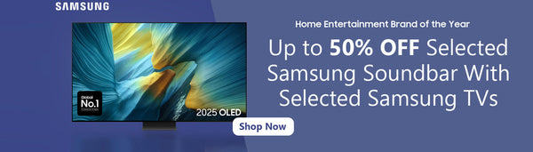 Get Up to 50% Off Samsung Soundbars When Bought with Selected Samsung TVs