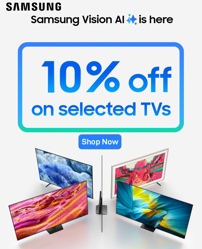 10% off selected Samsung TVs at Electricshop